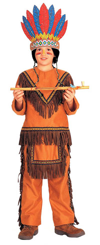 Kids Native American Boy Indian Costume