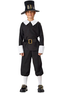 Thanksgiving Pilgrim Boy Costume