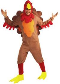 Johnny-O Turkey Mascot Costume