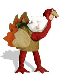 Adult Men or Women Turkey Halloween Costume