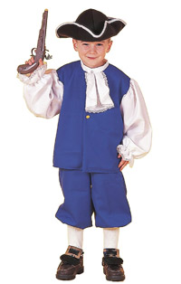 Little Colonial Boy Child Costume