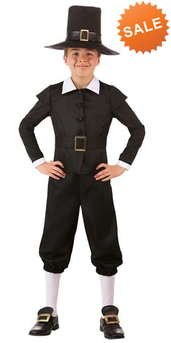 Boys First Pilgrim Costume