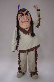 Indian Brave Mascot Costume Halloween Sale