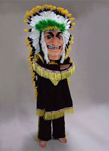 Native American Indian Chief Mascot Costume