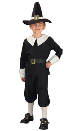 Pilgrim Boy Child Costume