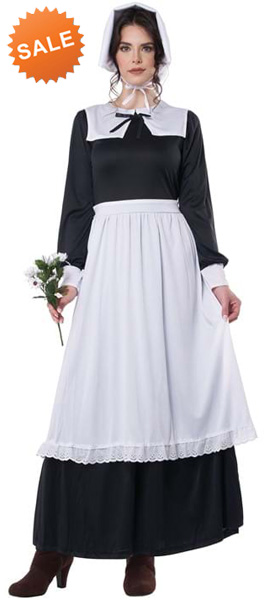 Adult Pilgrim Lady Costume