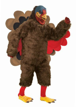 Deluxe Plush Turkey Mascot Costume