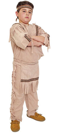 Child Native American Costume for Boys